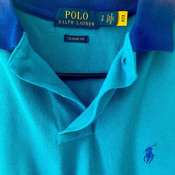 Classic Fit Men’s Multicolored Polo Ralph Lauren Shirt - Picture 2 of 3
